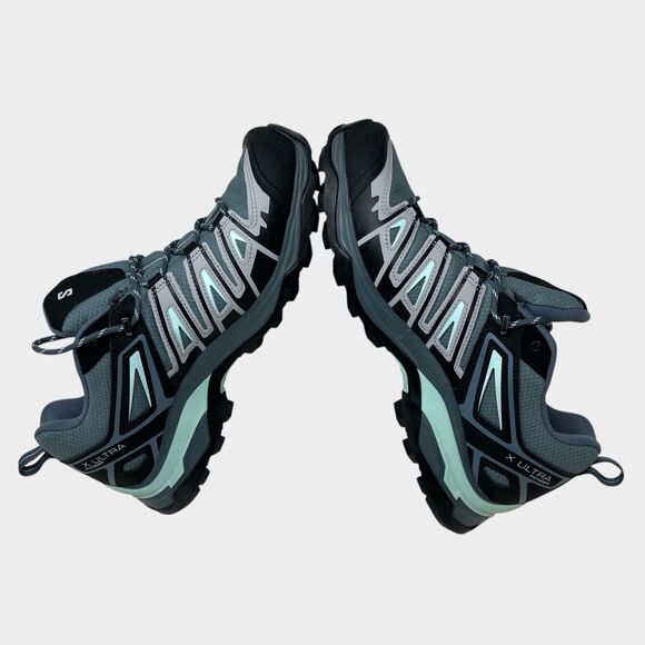 Salomon Outdoor Sneakers 10 Grey X Ultra Pioneer CSWP Activewear Stormy - Picture 10 of 12